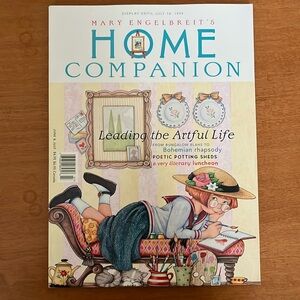 Mary Engelbreit Home Companion Magazine & Ann Estelle Paper Doll June/July 1999